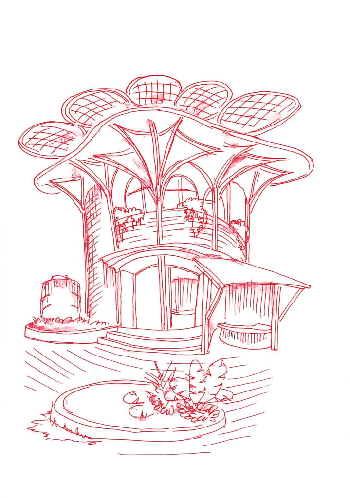 Postcard Sketches 01, Plate 08, enhanced scan