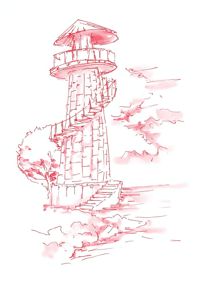 Postcard Sketches 02, Plate 15, enhanced scan