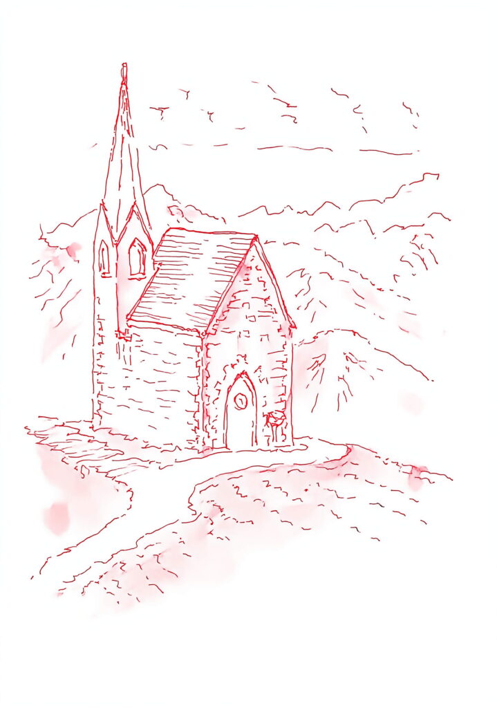 Postcard Sketches 02, Plate 17, enhanced scan
