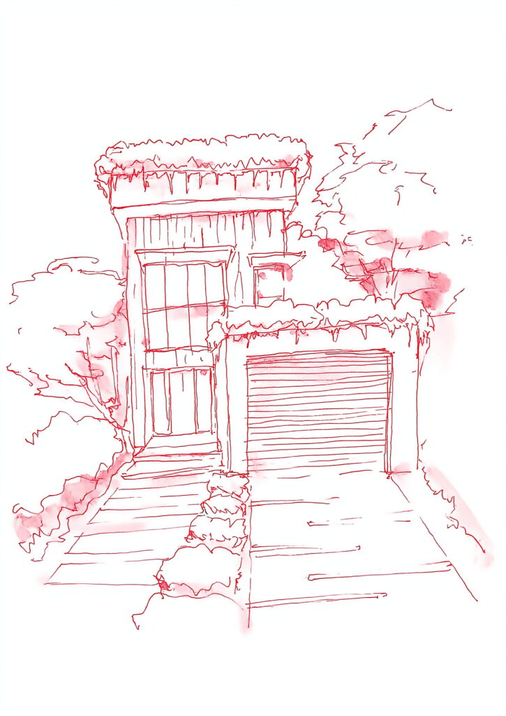 Postcard Sketches 03, Plate 22, enhanced scan