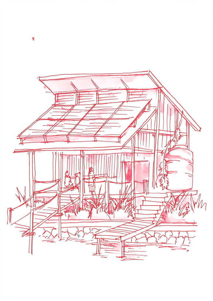 Postcard Sketches 03, Plate 30, enhanced scan