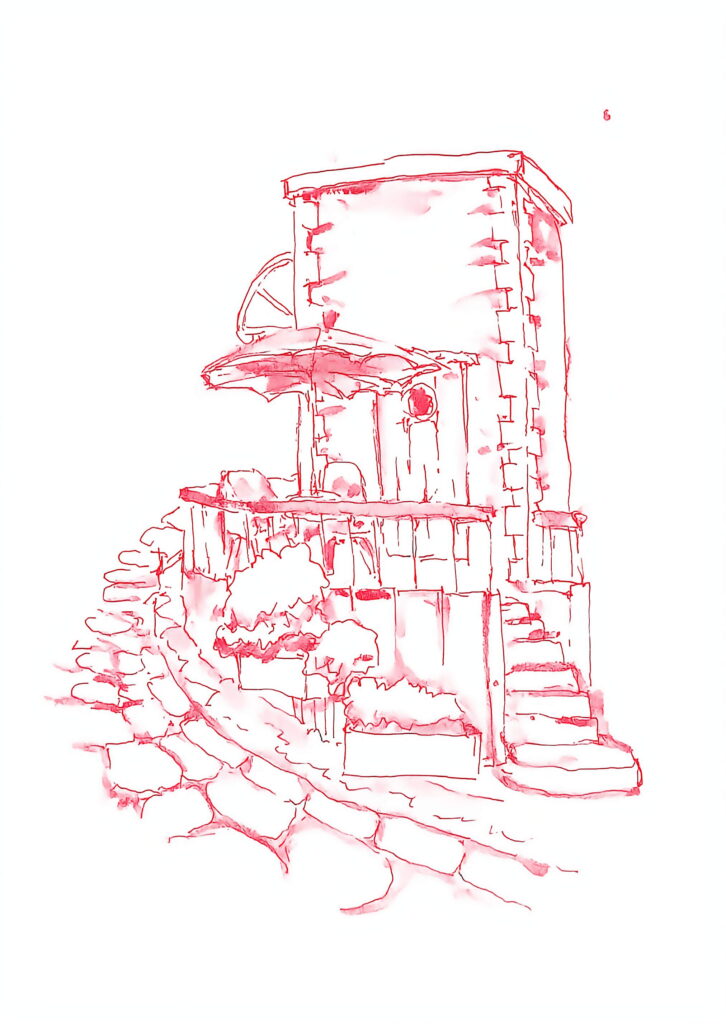 Postcard Sketches 04, Plate 37, enhanced scan