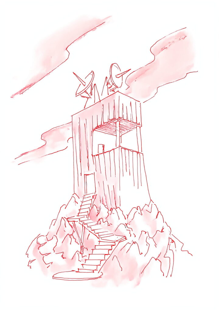Postcard Sketches 05, Plate 45, enhanced scan